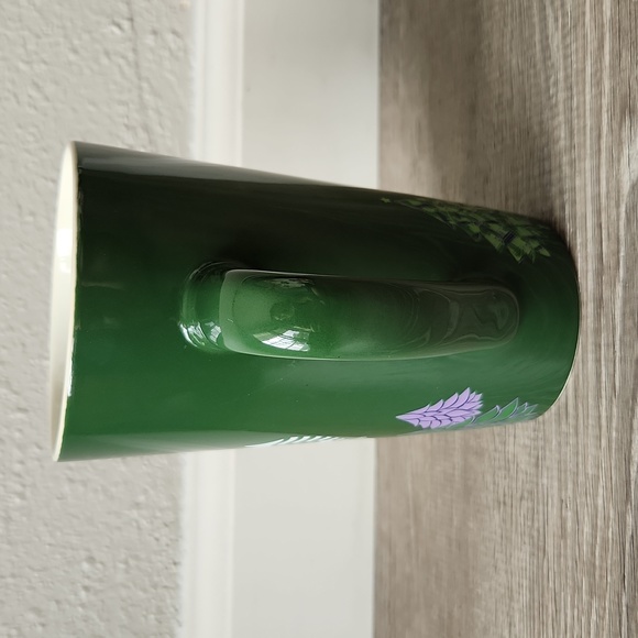 Starbucks Christmas Tree Coffee Mug Cup 16 oz Green Holiday Pine Mermaid Logo - Picture 4 of 6